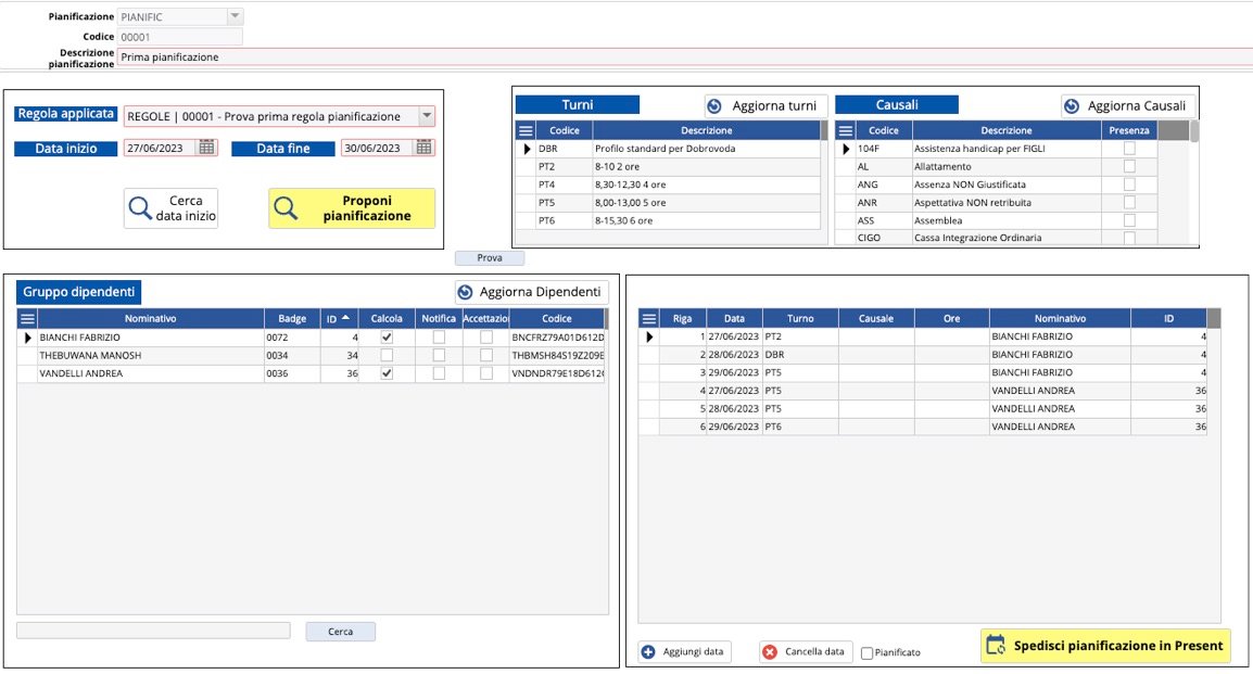 Software Pianificazione Turni Del Personale